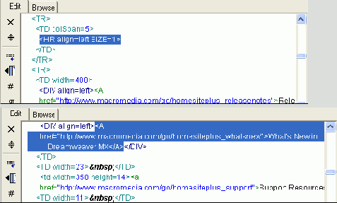 Web   Macromedia HOMESITE
