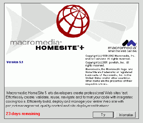 Web дизайн с Macromedia HOMESITE