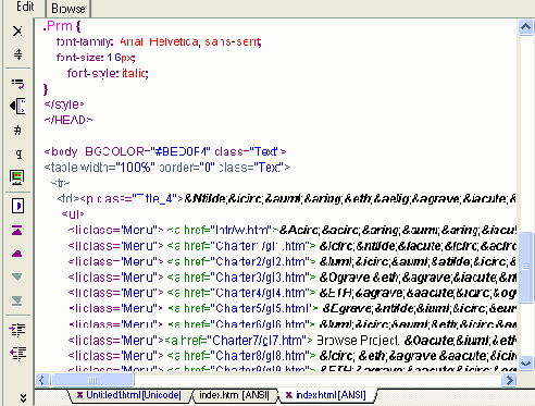 Web дизайн с Macromedia HOMESITE
