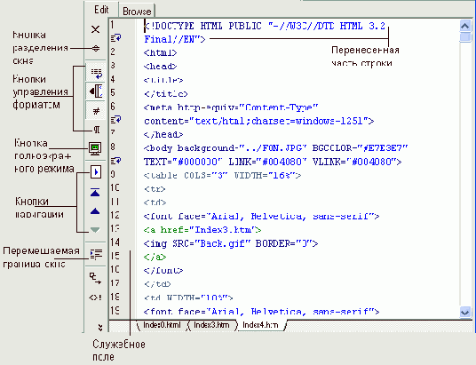 Web дизайн с Macromedia HOMESITE
