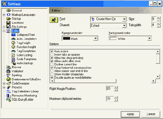 Web   Macromedia HOMESITE
