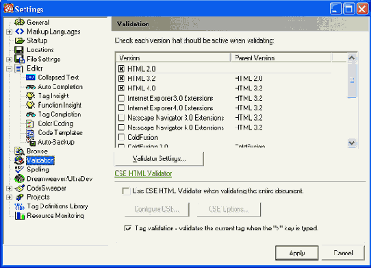 Web   Macromedia HOMESITE
