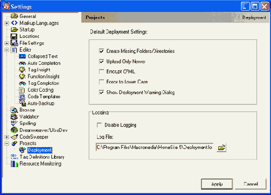 Web   Macromedia HOMESITE
